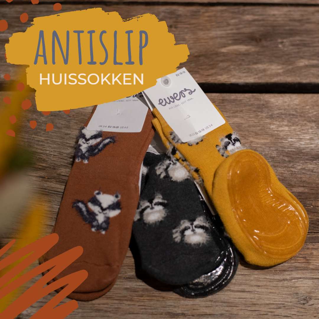 Ewers antislip slofsokken