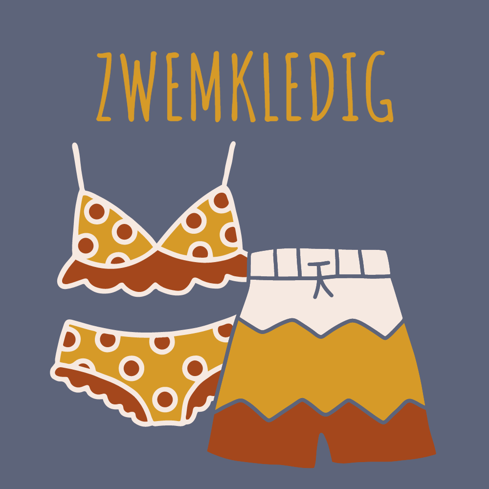 Zwemkleding, bapakken voor meisjes en zwembroeken voor jongens