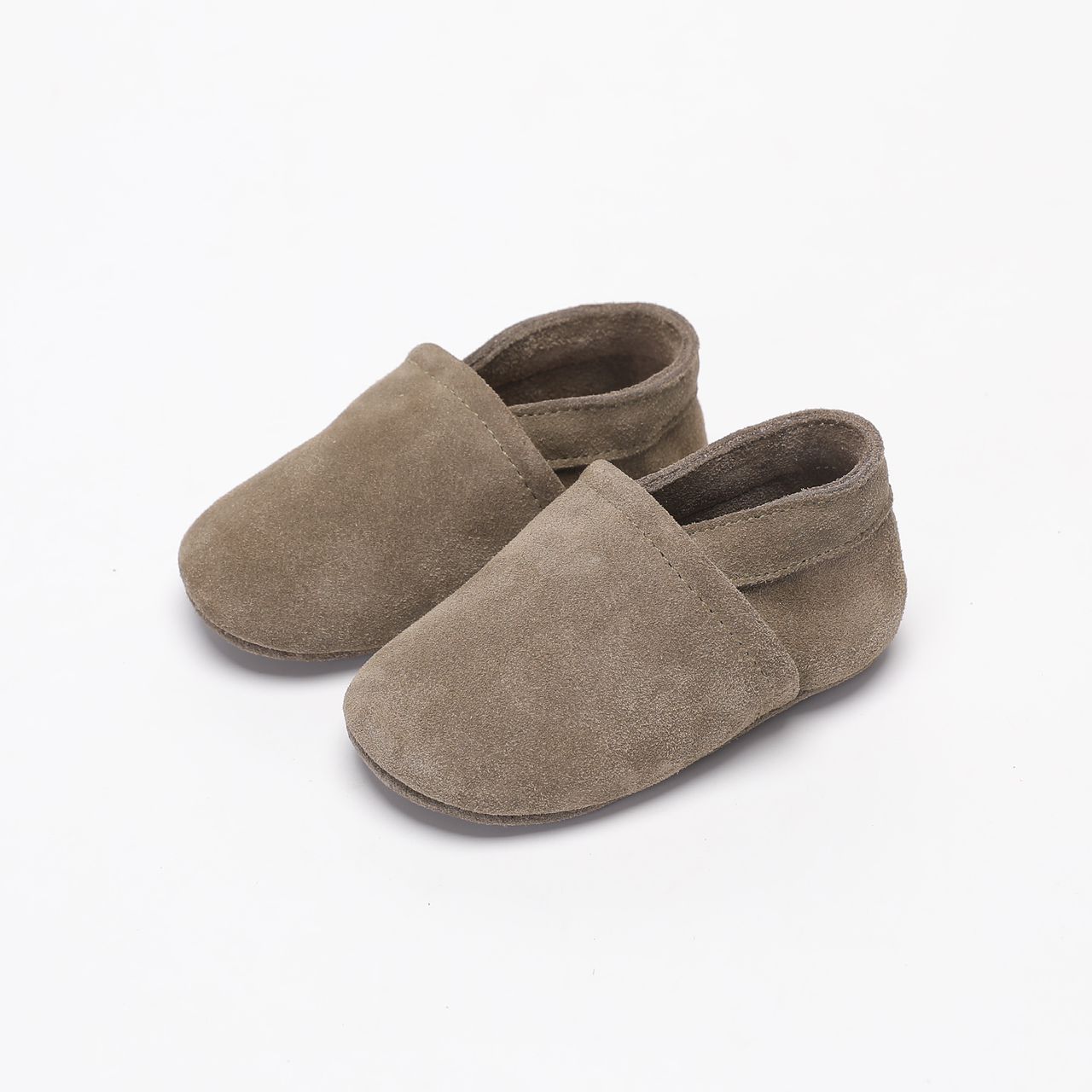 Baby Dutch slofjes groen