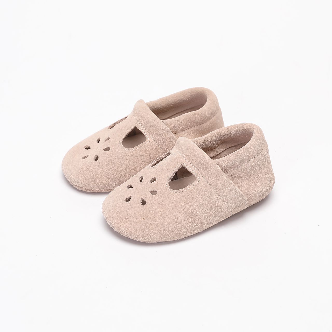 Baby Dtuch slofjes beige juna