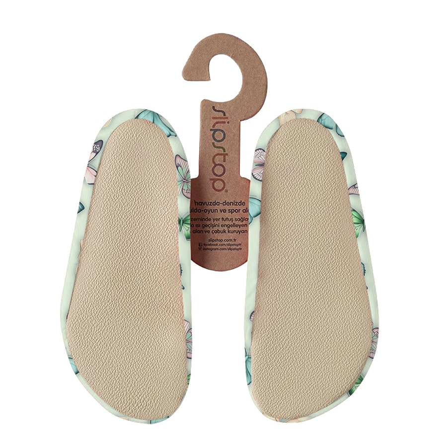 Slipstop beige vlinder