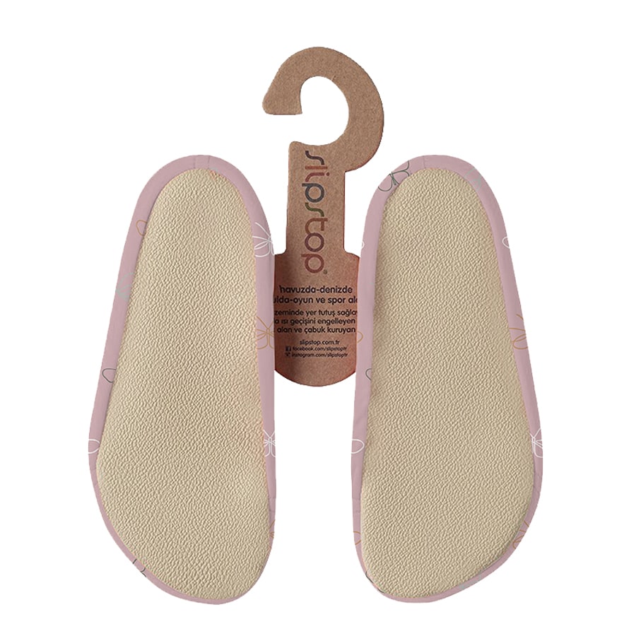 Slipstop roze met vlinders