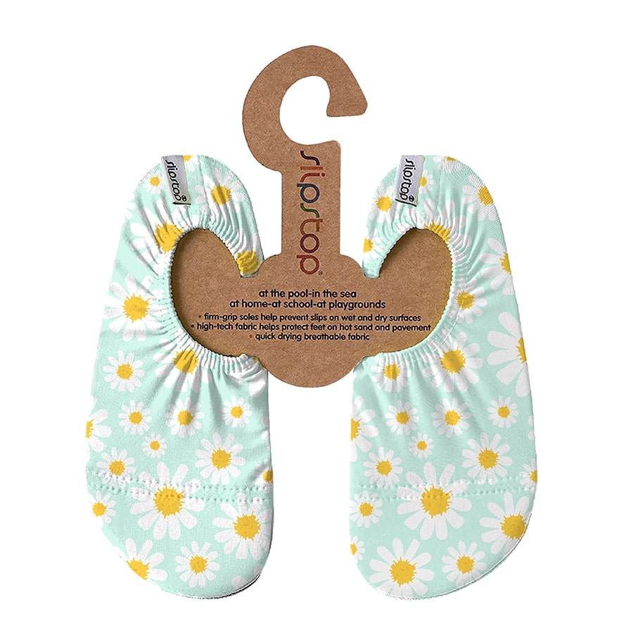 Slipstop mint met witte bloemen