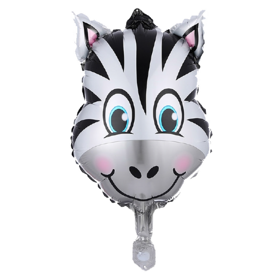 Dierentuin dieren - helium ballonnen - folie ballon - set van 5