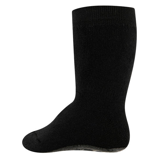 zwarte kinder en volwassen sokken met antislip
