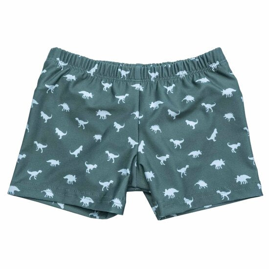 Slipstop zwemluier short groen dino