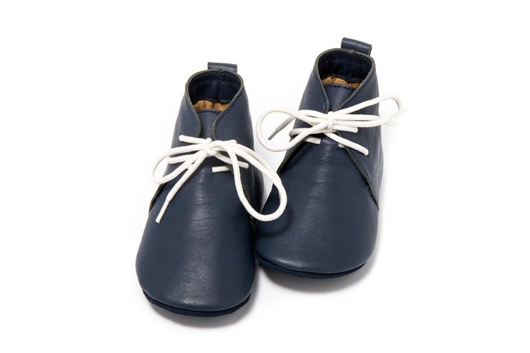 Babyslofjes hoog blauw