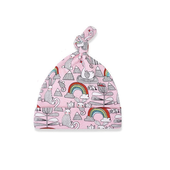 Babymutsje regenboog