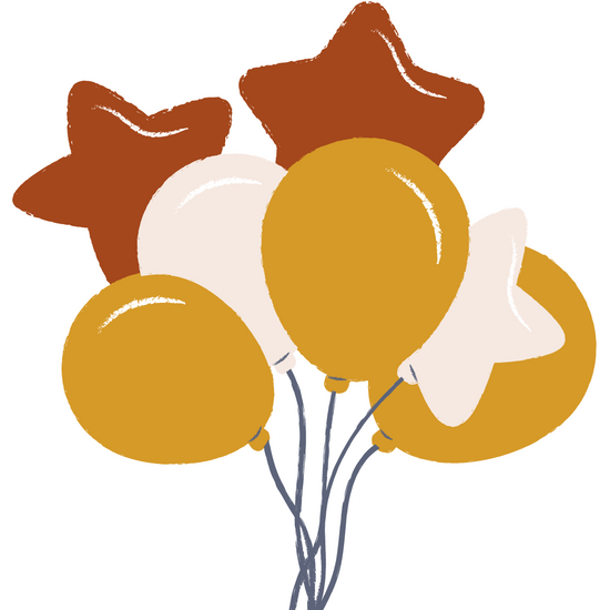 heliumballonnen voor kinderfeestjes