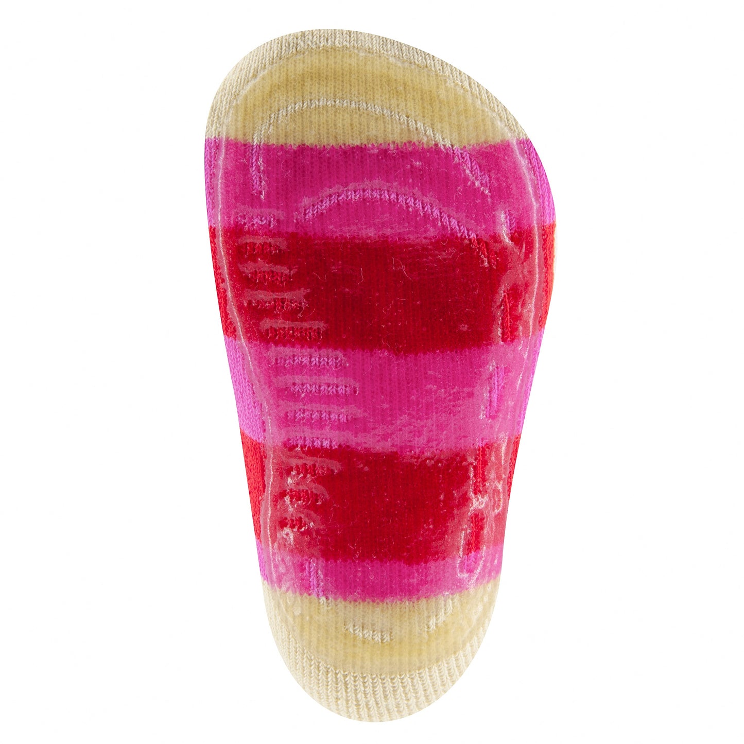 Ewers slofjes hartje beige roze