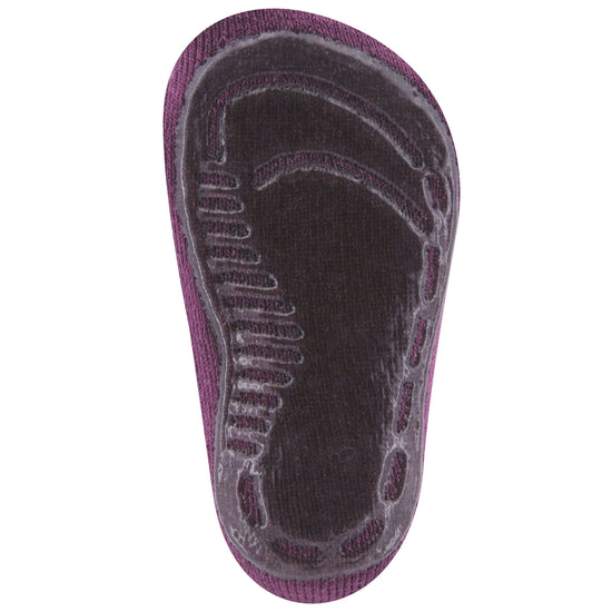 Ewers antislip zoolsokken egeltjes aubergine