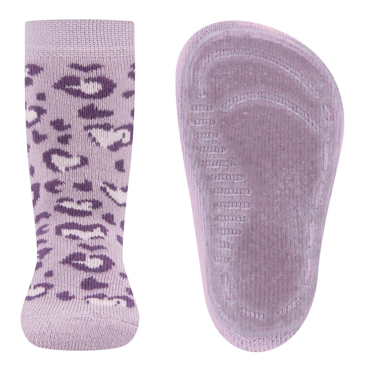 Ewers antislip sokken panter roze