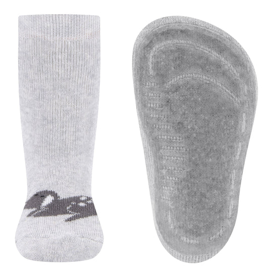 Ewers antislip sokken Hondje grijs