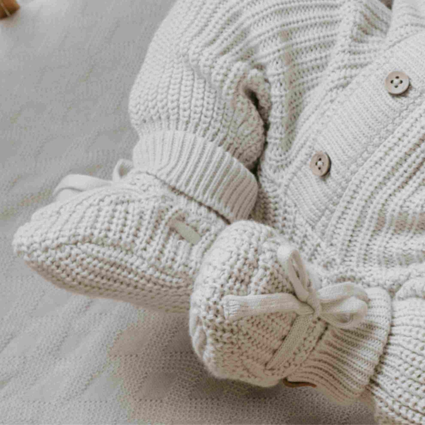 Baby Dutch gevoerde babyslofjes met teddy stof
