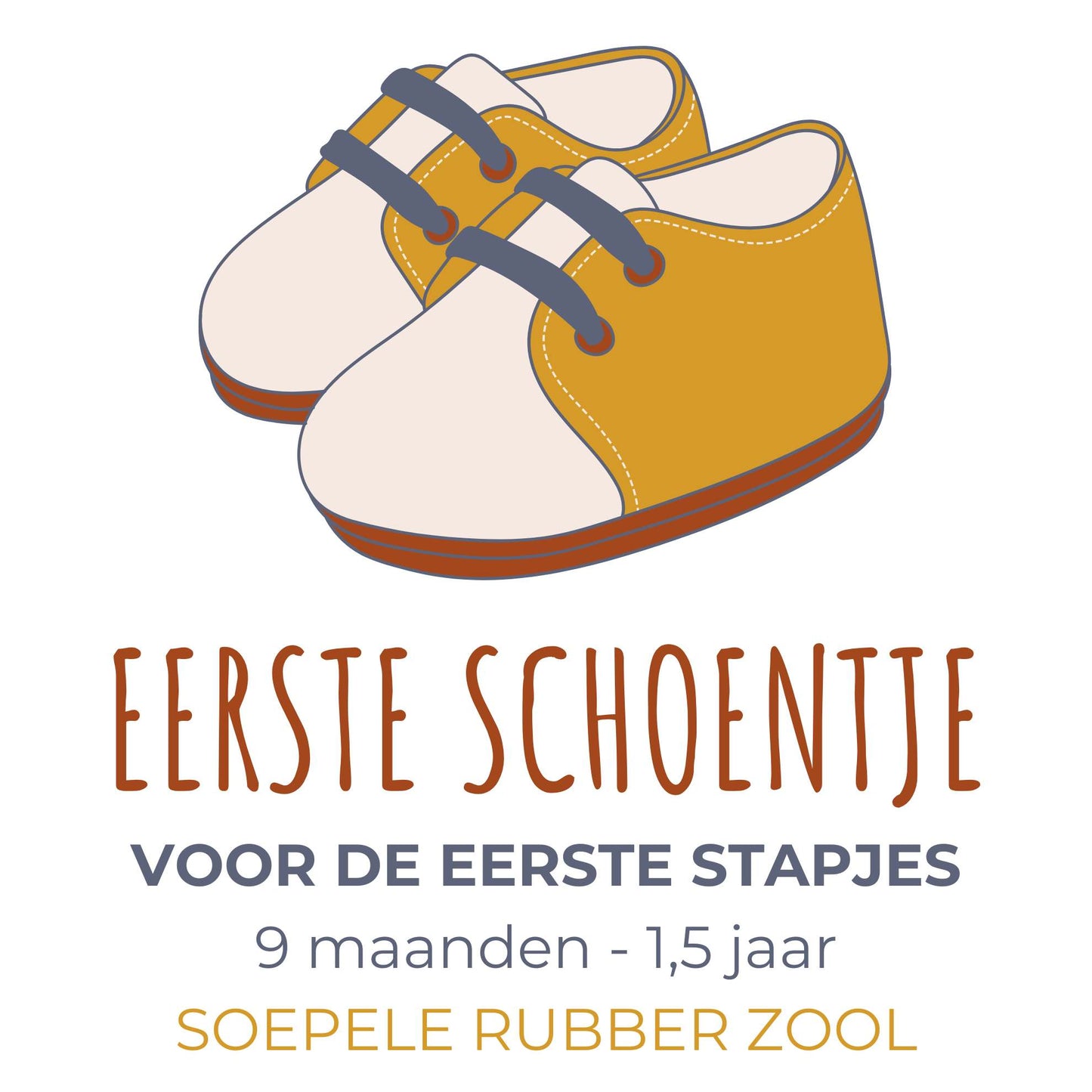 Eerste loopschoentjes voor de eerste stapjes