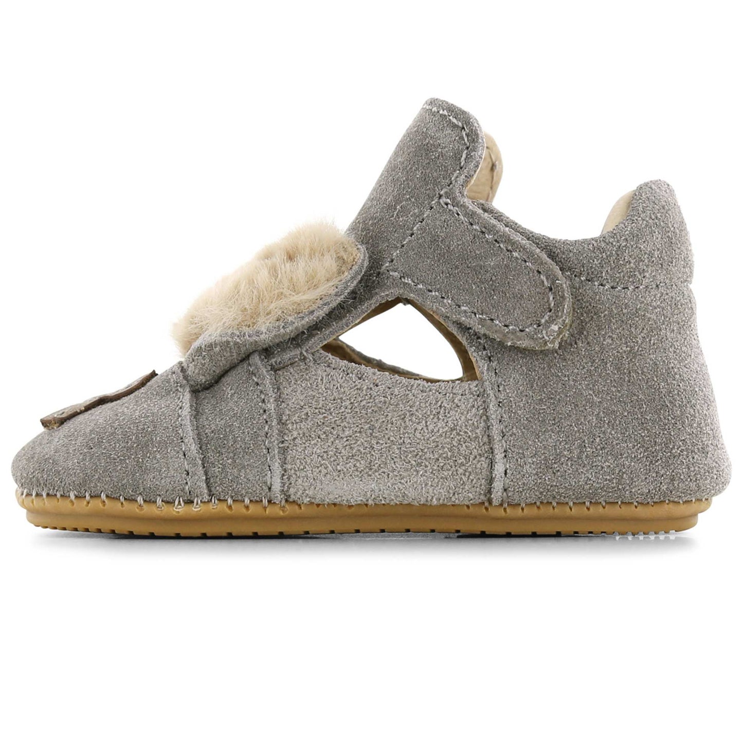 Shoesme BABY-PROOF Babyschoenen grijs met oortjes