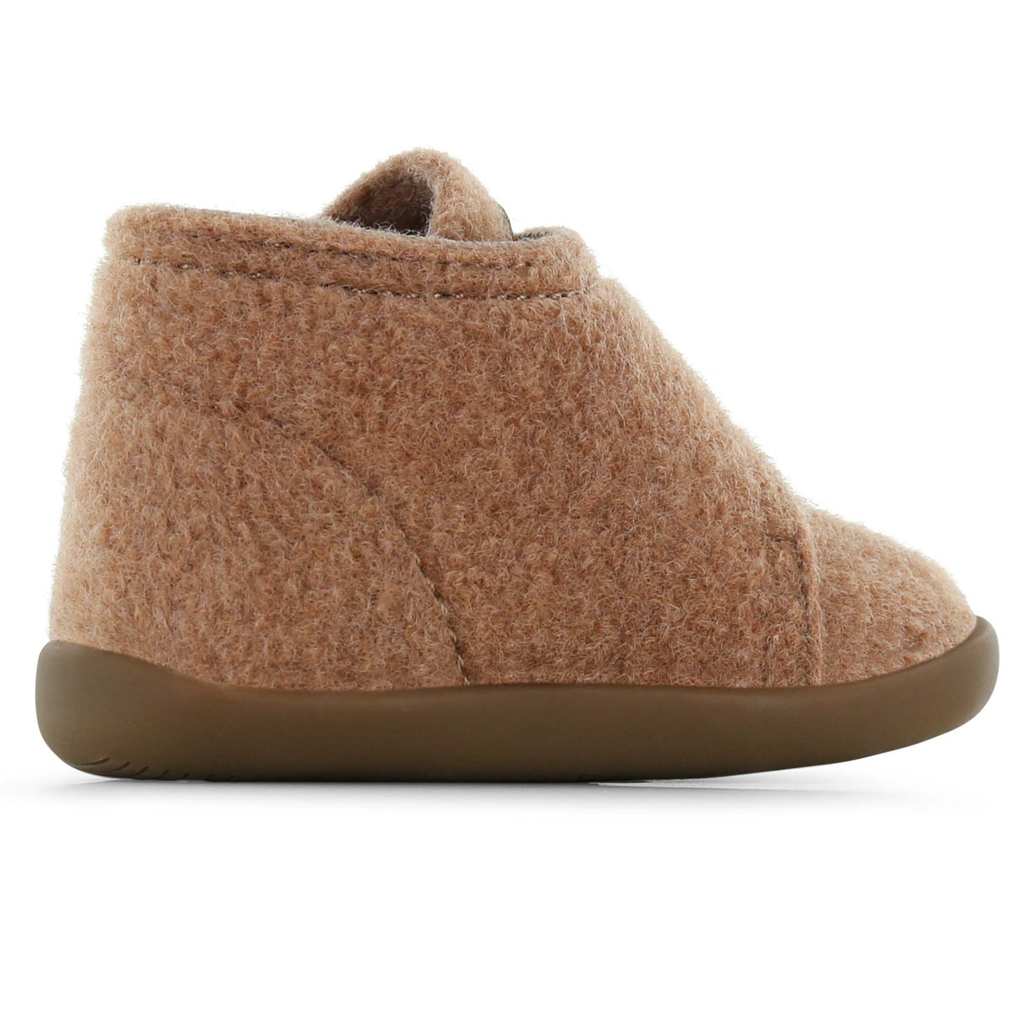 Shoesme vilten babyslofjes bruin HS24W020