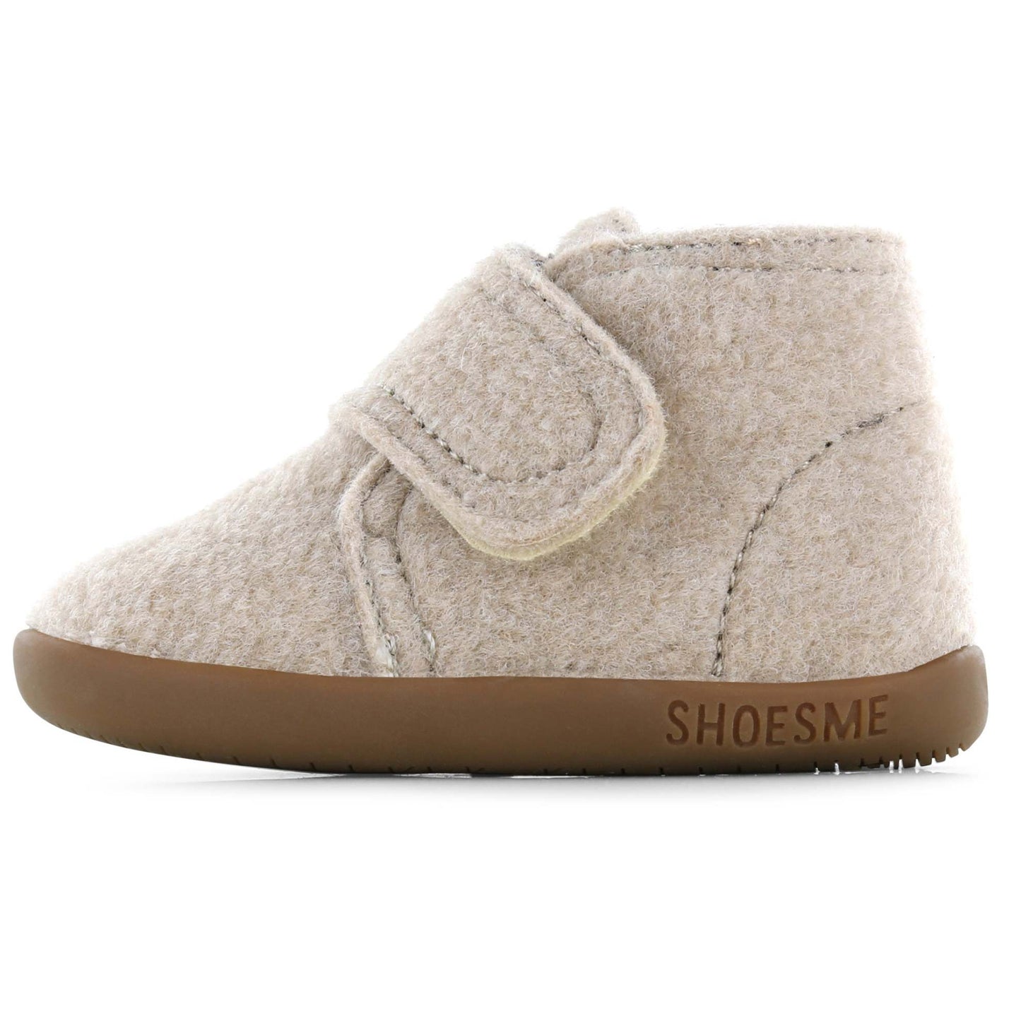 Shoesme vilten slofjes zand beige HS24W020