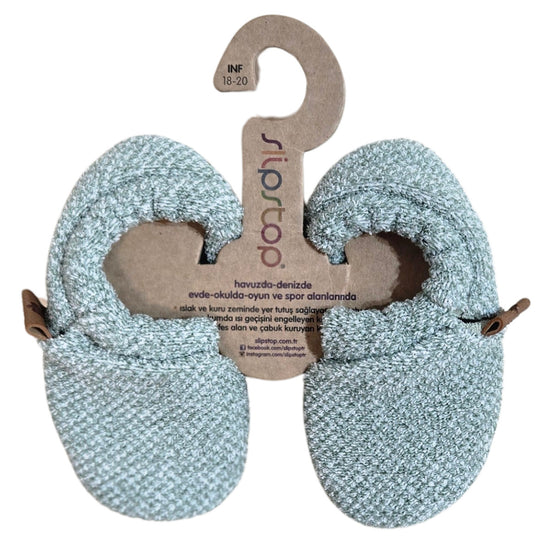 Slipstop booties groen - slofjes 