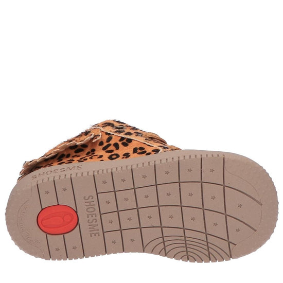 shoesme cognac babyschoentje panter