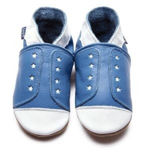 Inch Blue babyslofjes sneaker blauw