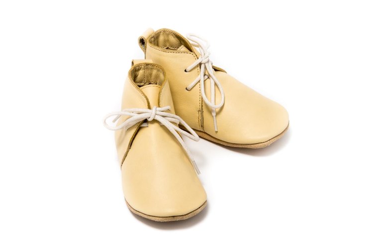 Baby Dutch Hoog Babyschoentje creme